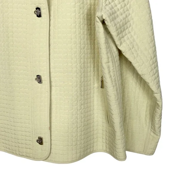 Gallery Mint Green Quilted Jacket - Picture 4 of 8